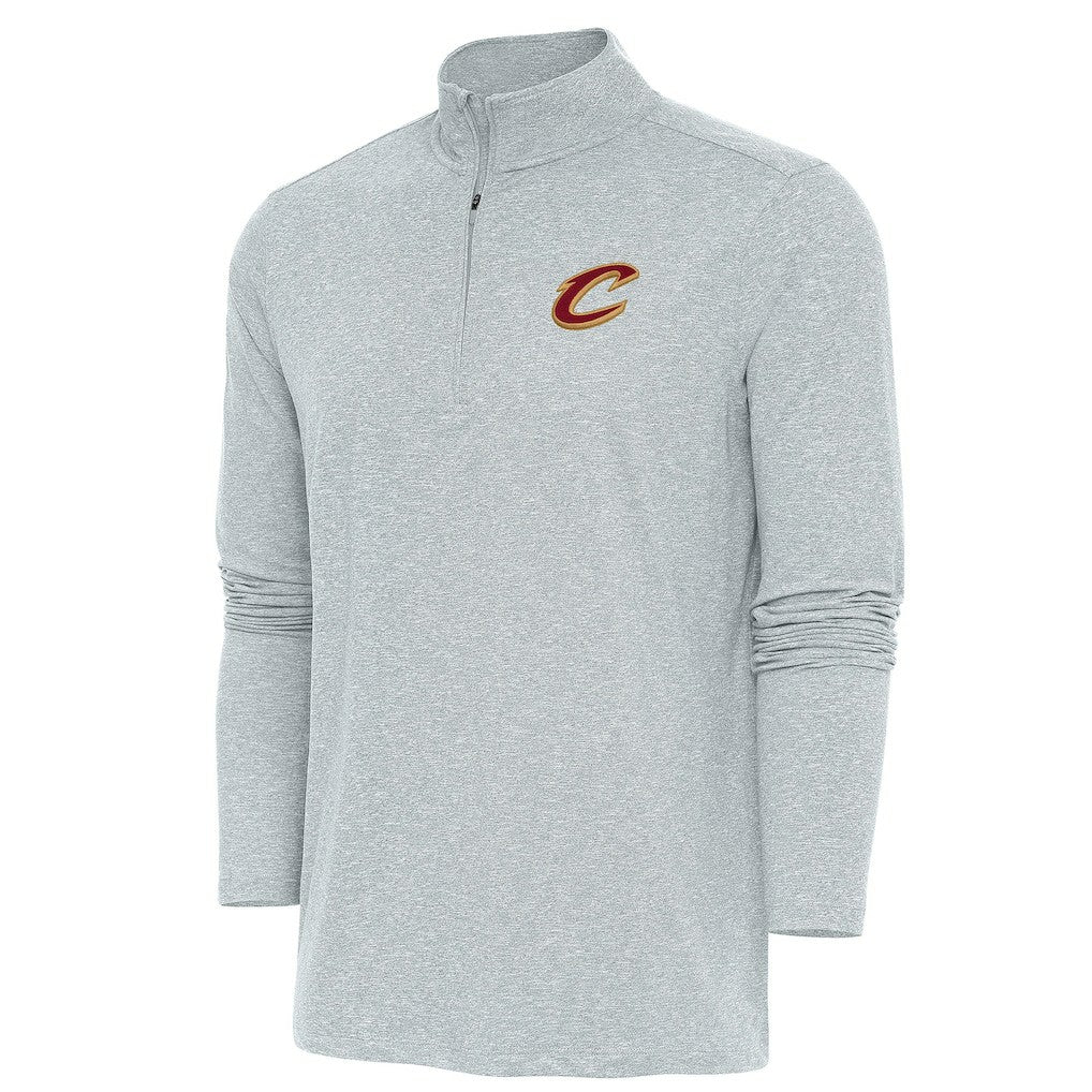 Cleveland Cavaliers Antigua Hunk Quarter-Zip Pullover Top sale Online