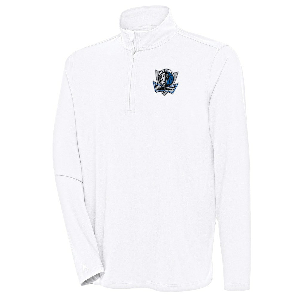 Dallas Mavericks Antigua Hunk Quarter-Zip Pullover Top sale Online