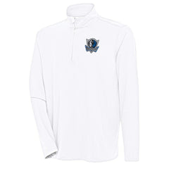 Dallas Mavericks Antigua Hunk Quarter-Zip Pullover Top sale Online