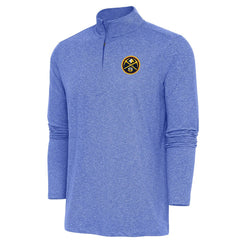 Denver Nuggets Antigua Hunk Quarter-Zip Pullover Top sale Online