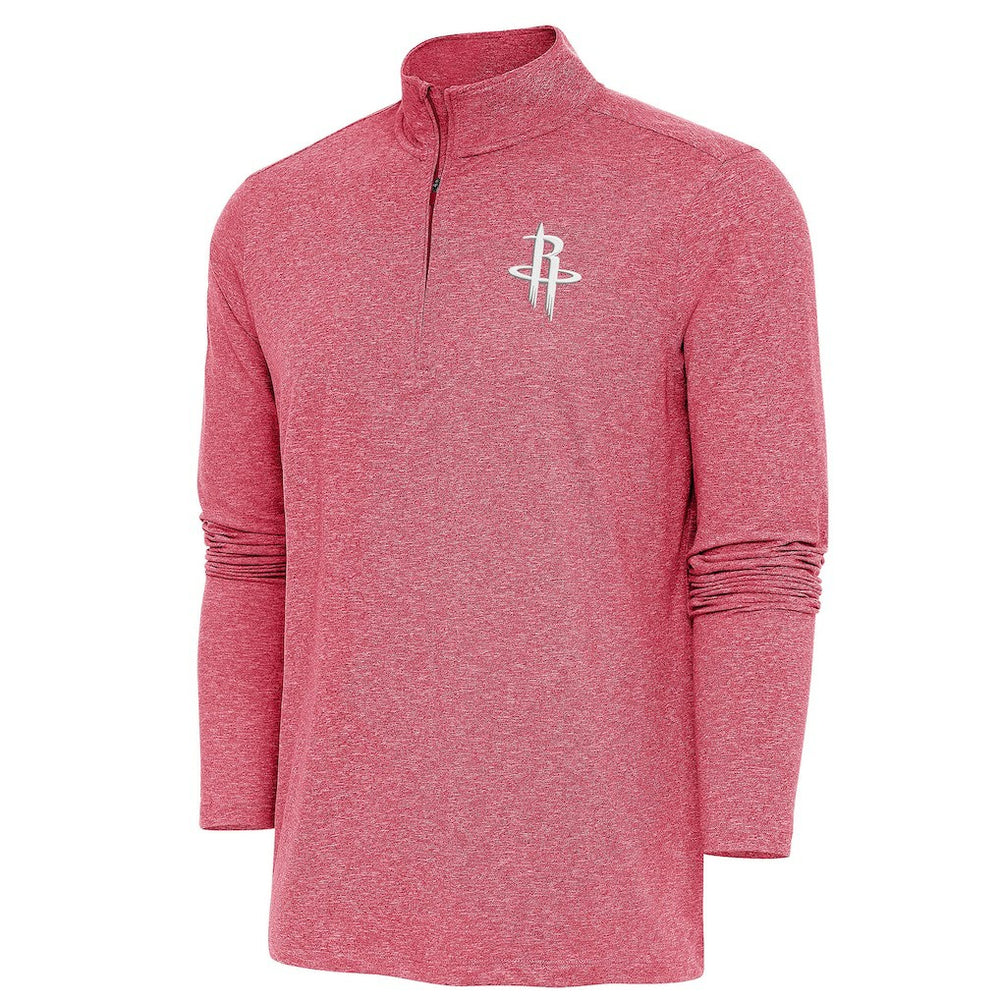 Houston Rockets Antigua Hunk Quarter-Zip Pullover Top sale For Sale