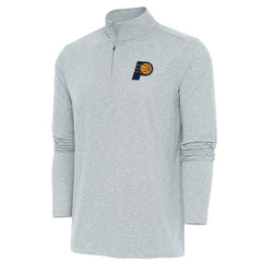 Indiana Pacers Antigua Hunk Quarter-Zip Pullover Top New