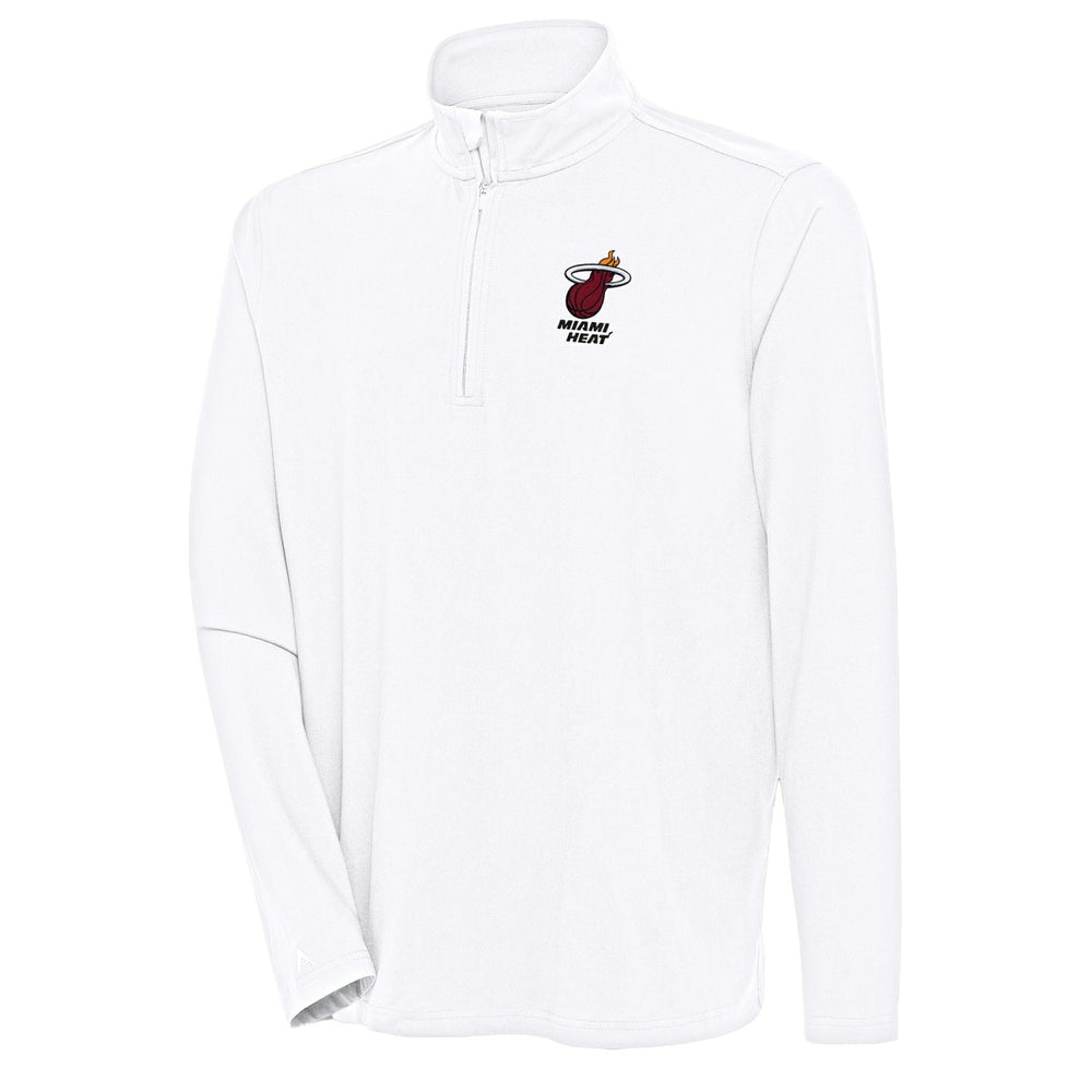 Miami Heat Antigua Hunk Quarter-Zip Pullover Top Online