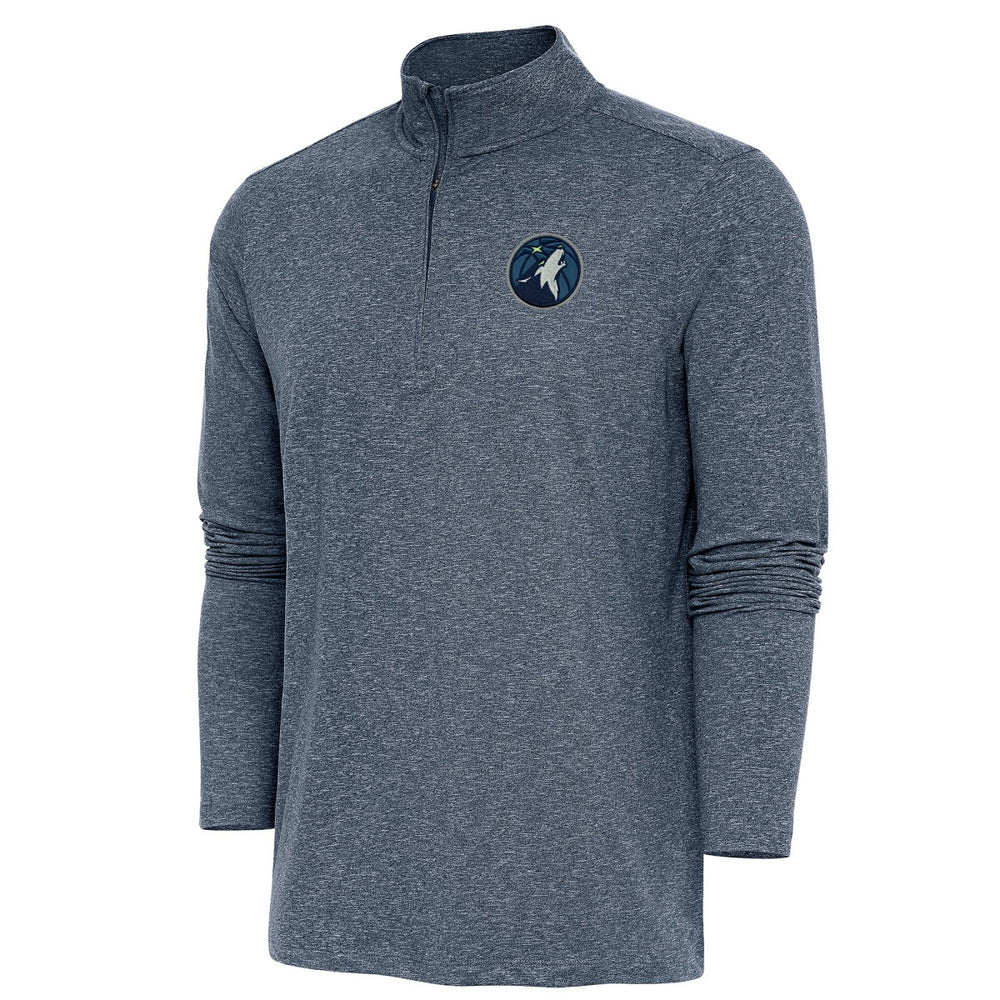 Minnesota Timberwolves Antigua Hunk Quarter-Zip Pullover Top Discount