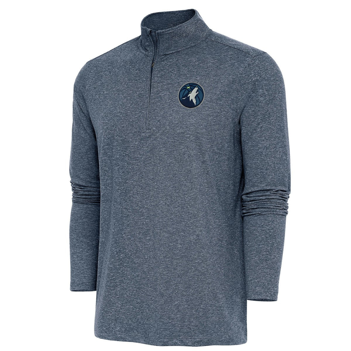 Minnesota Timberwolves Antigua Hunk Quarter-Zip Pullover Top Discount