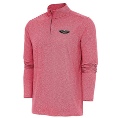 New Orleans Pelicans Antigua Hunk Quarter-Zip Pullover Top Discount