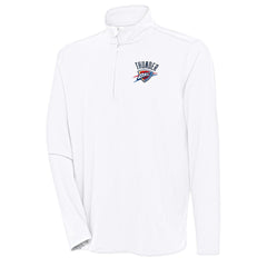 Oklahoma City Thunder Antigua Hunk Quarter-Zip Pullover Top Online