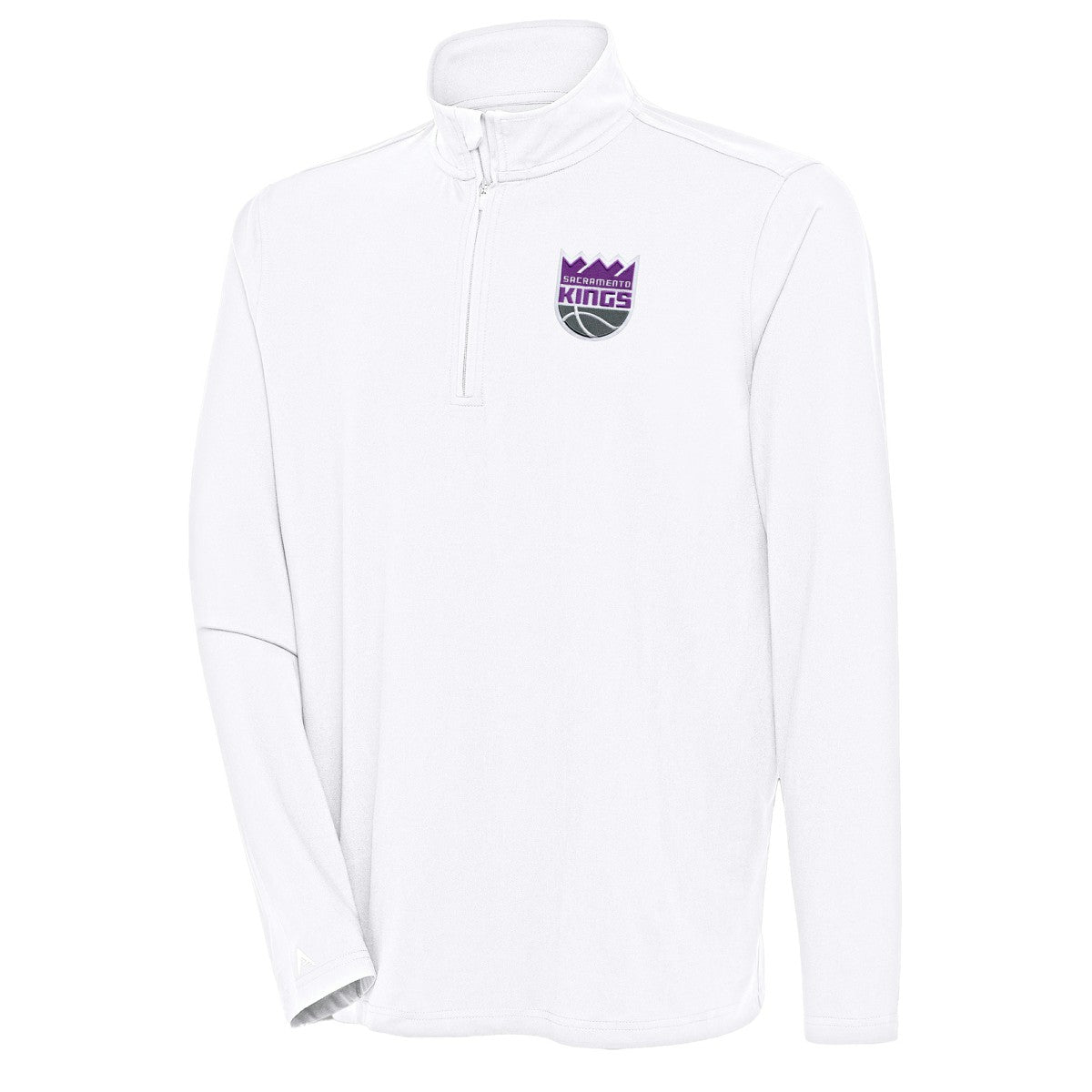 Sacramento Kings Antigua Hunk Quarter-Zip Pullover Top Online