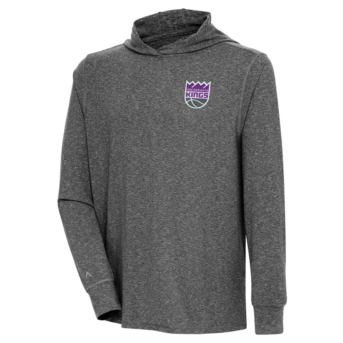 Sacramento Kings Antigua Saga Long Sleeve Hoodie T-Shirt Outlet