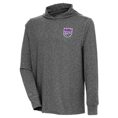 Sacramento Kings Antigua Saga Long Sleeve Hoodie T-Shirt Outlet