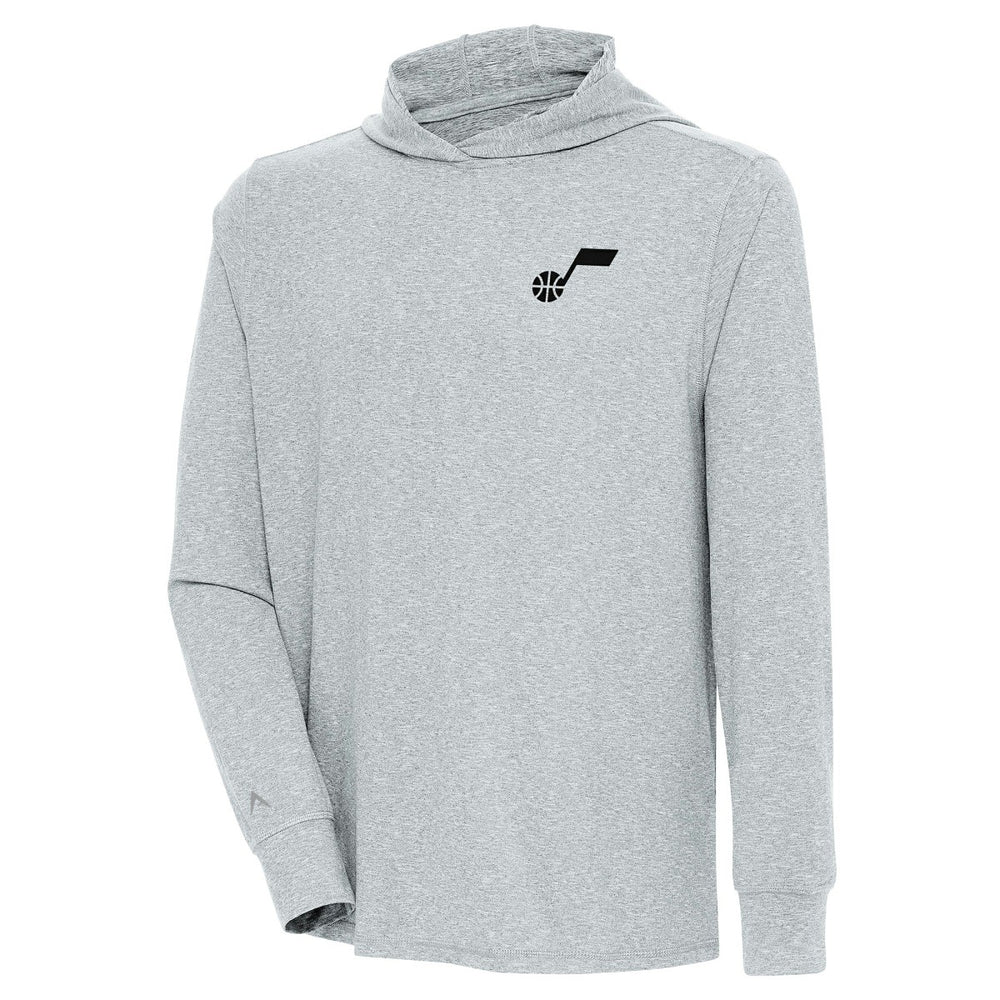 Utah Jazz Antigua Saga Long Sleeve Hoodie T-Shirt On Sale