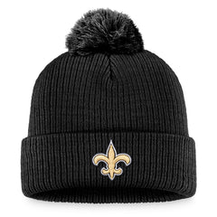 New Orleans Saints Fanatics Women's Cuffed Knit Hat with Pom