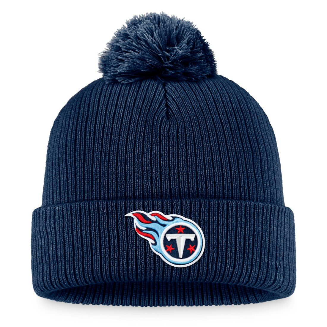 Tennessee Titans Fanatics Women's Cuffed Knit Hat with Pom