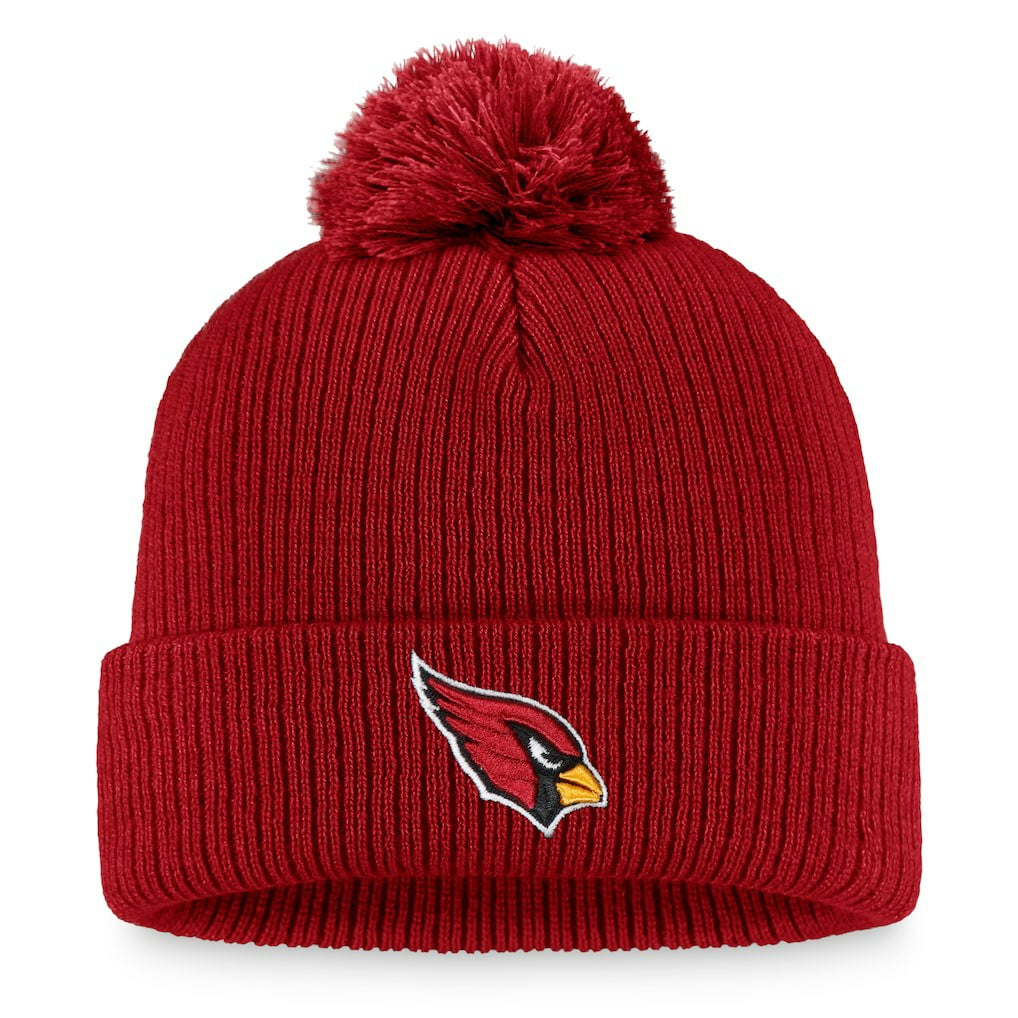 Arizona Cardinals Fanatics Women's Logo Cuffed Knit Hat with Pom