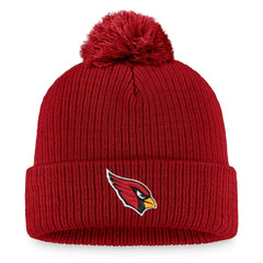 Arizona Cardinals Fanatics Women's Logo Cuffed Knit Hat with Pom