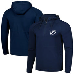 Tampa Bay Lightning Antigua Spikes Raglan Quarter-Zip Hoodie Online