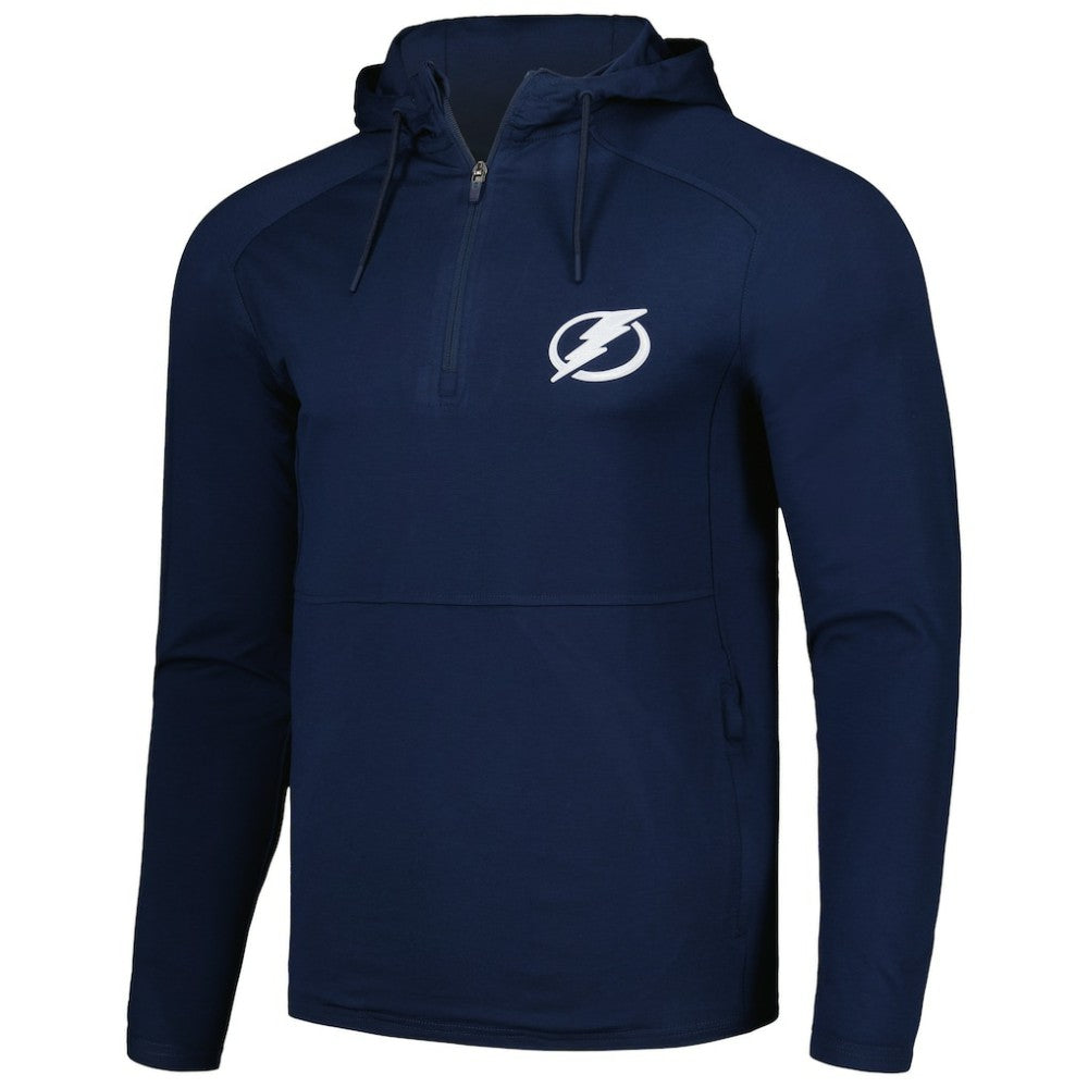 Tampa Bay Lightning Antigua Spikes Raglan Quarter-Zip Hoodie Online
