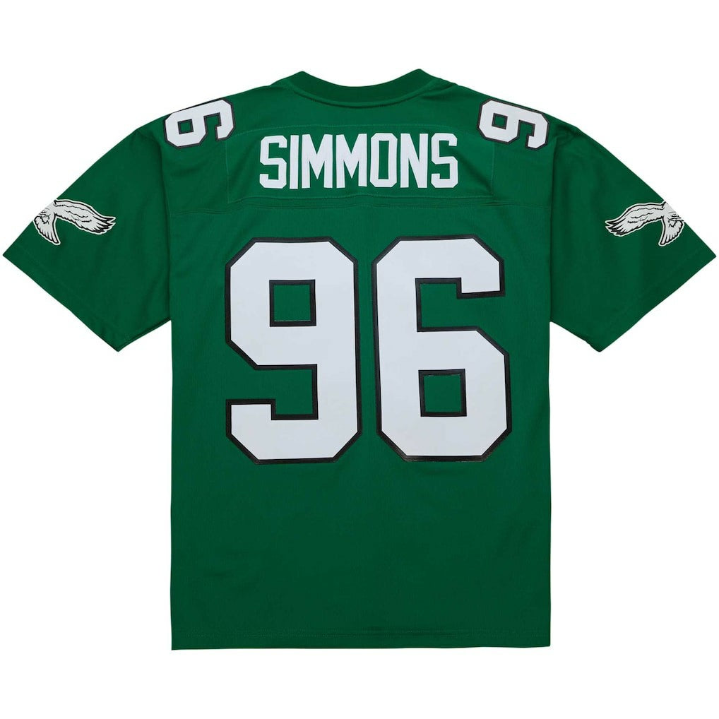 Philadelphia Eagles Mitchell & Ness Clyde Simmons  Legacy Replica Jersey