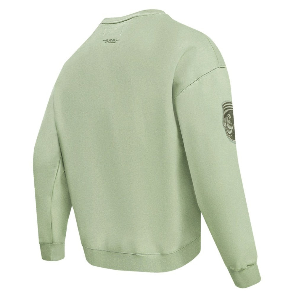 Cincinnati Reds Pro Standard Neutral Drop Shoulder Pullover Sweatshirt | MLB Sale