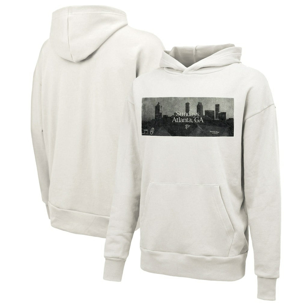 Atlanta Falcons  Majestic Threads Unisex Sundays Skyline Pullover Hoodie