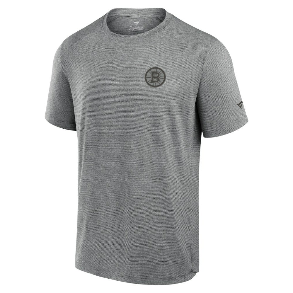 Boston Bruins Fanatics Front Office Tech T-Shirt On Sale