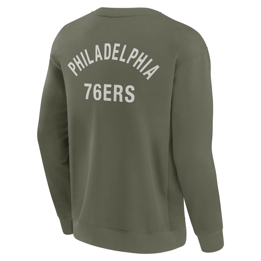 Philadelphia 76ers Unisex Elements Super Soft Fleece Pullover Sweatshirt Discount