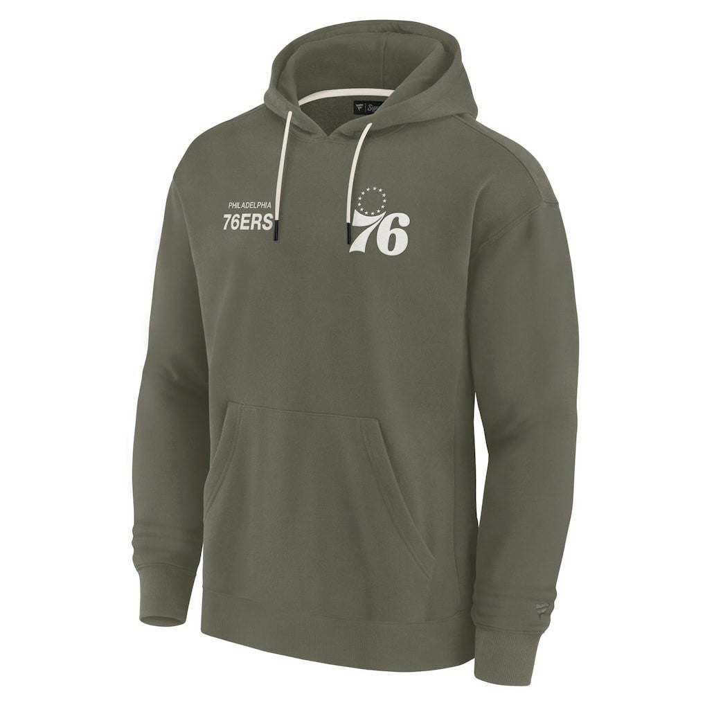 Philadelphia 76ers Unisex Elements Super Soft Fleece Pullover Hoodie On Sale