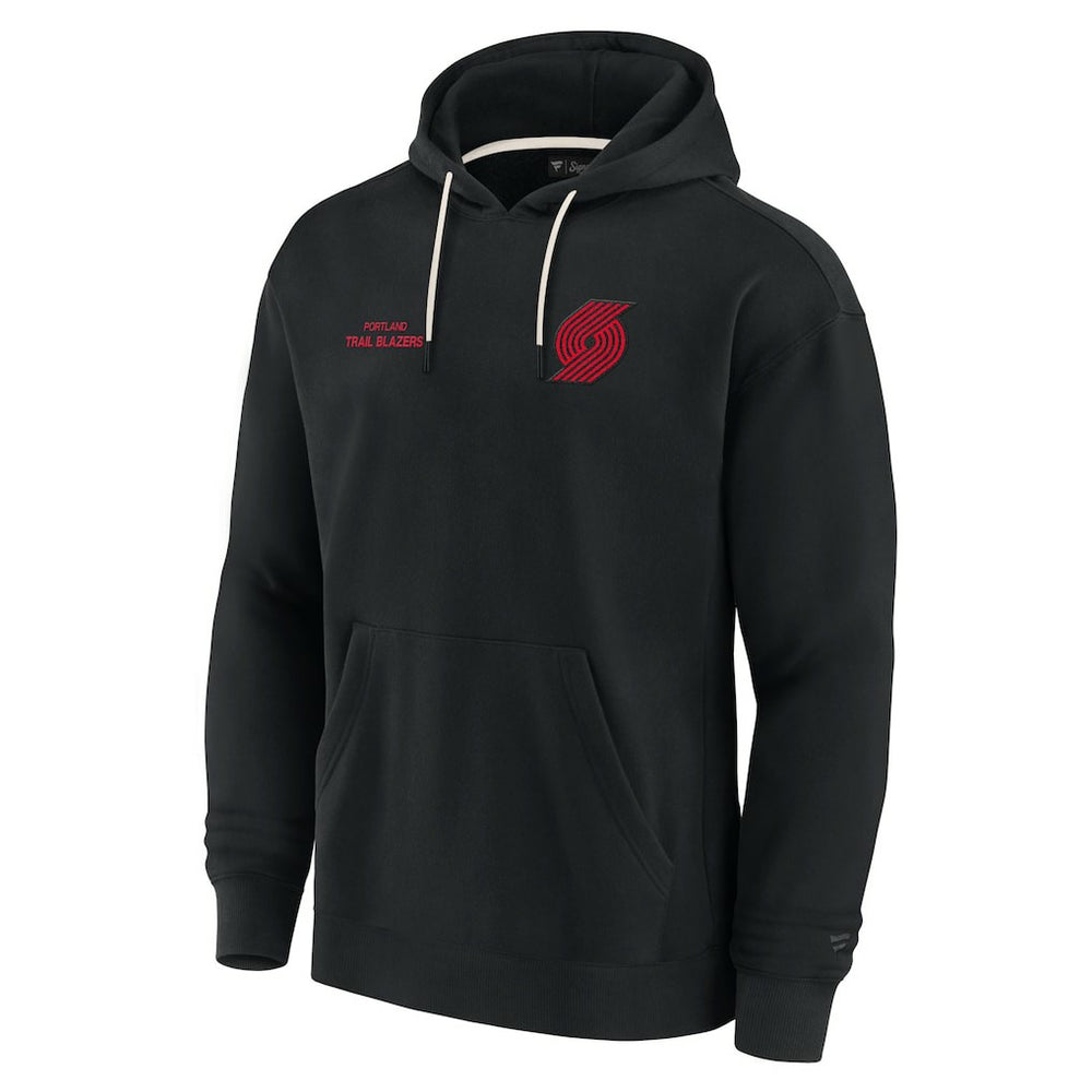 Portland Trail Blazers Unisex Elements Super Soft Fleece Pullover Hoodie sale Online