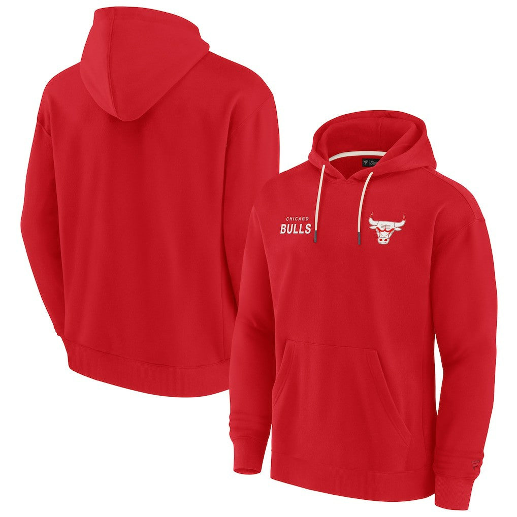 Chicago Bulls Unisex Elements Super Soft Fleece Pullover Hoodie Outlet