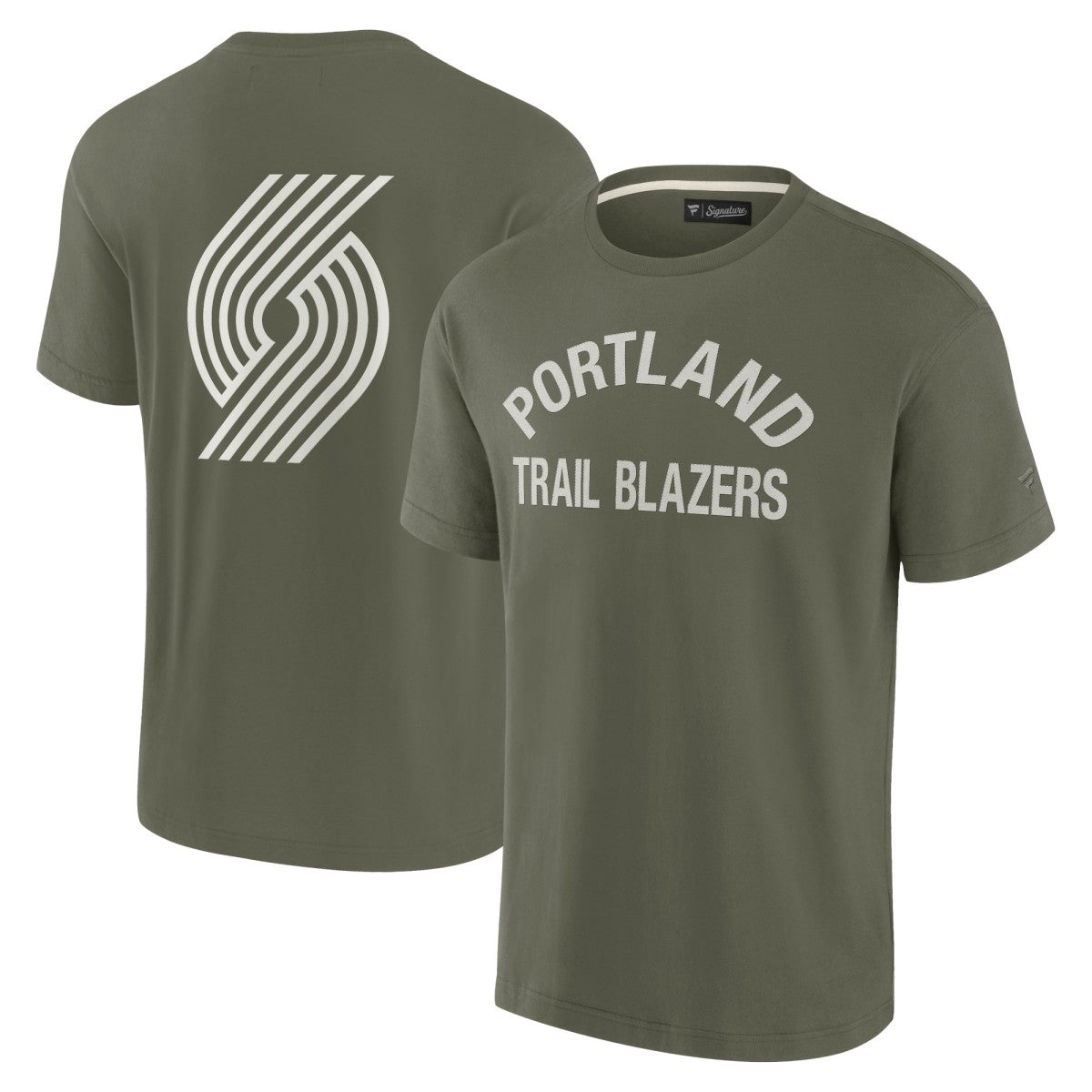 Portland Trail Blazers Unisex Elements Super Soft Short Sleeve T-Shirt New