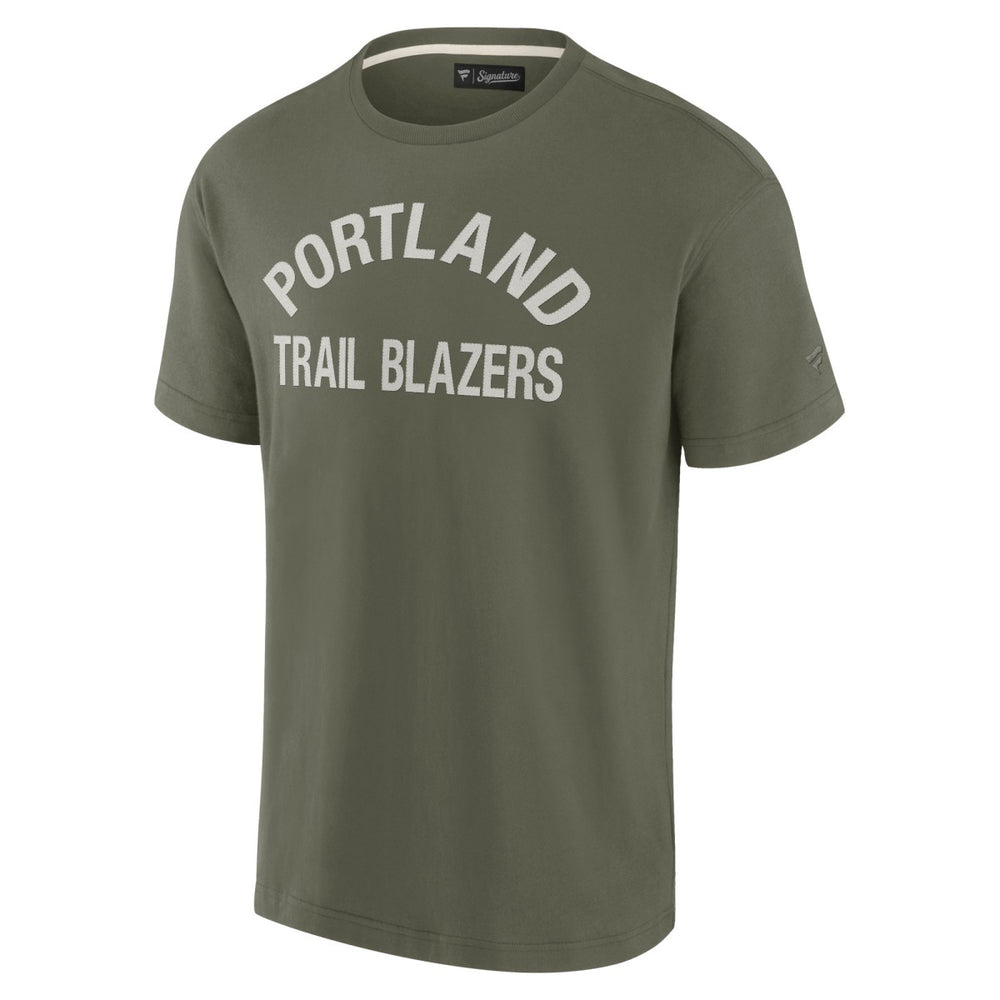 Portland Trail Blazers Unisex Elements Super Soft Short Sleeve T-Shirt New