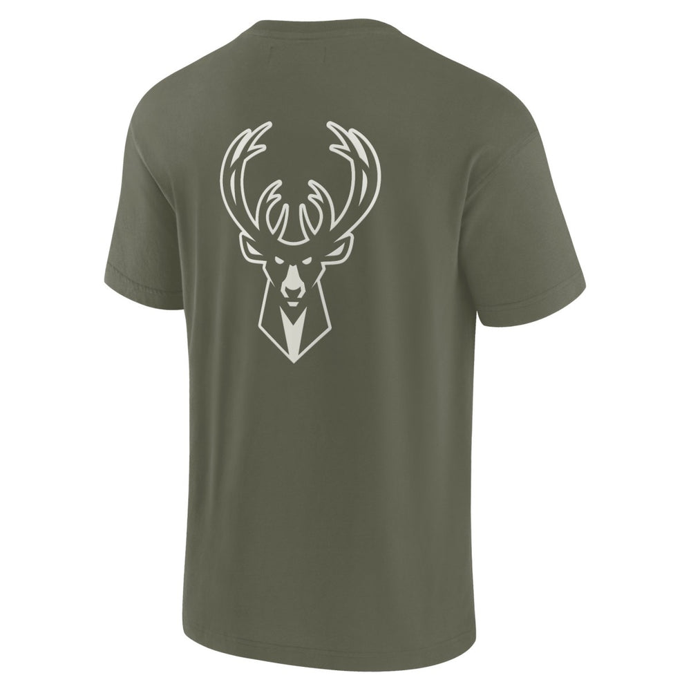 Milwaukee Bucks Unisex Elements Super Soft Short Sleeve T-Shirt For Sale