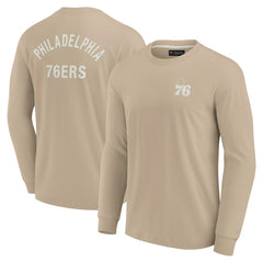 Philadelphia 76ers Unisex Elements Super Soft Long Sleeve T-Shirt New