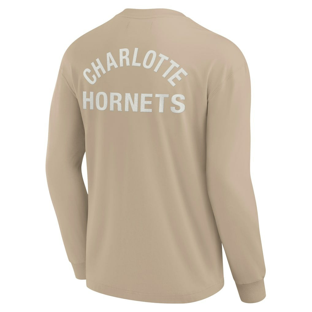 Charlotte Hornets Unisex Elements Super Soft Long Sleeve T-Shirt New