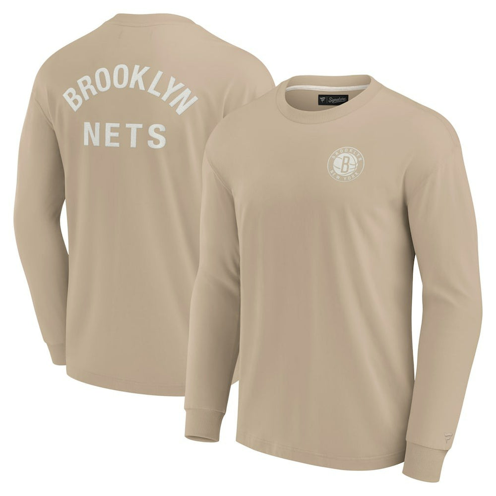 Brooklyn Nets Unisex Elements Super Soft Long Sleeve T-Shirt For Sale