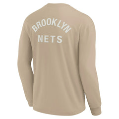 Brooklyn Nets Unisex Elements Super Soft Long Sleeve T-Shirt For Sale