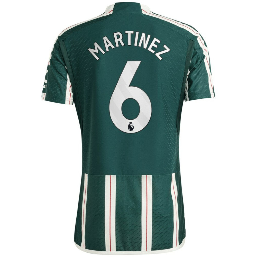 Lisandro Martínez Manchester United 2023/24 Away Player Jersey Green - Adidas