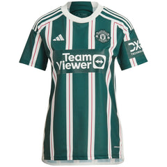 Antony Manchester United Women's 2023/24 Away Replica Player Jersey Green - Adidas