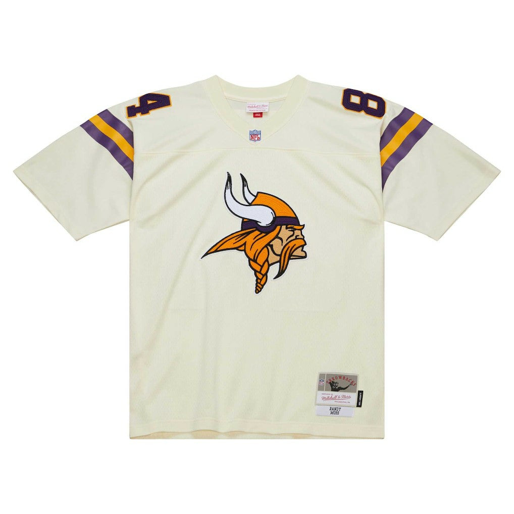 Minnesota Vikings Mitchell & Ness Randy Moss  Chainstitch Legacy Jersey