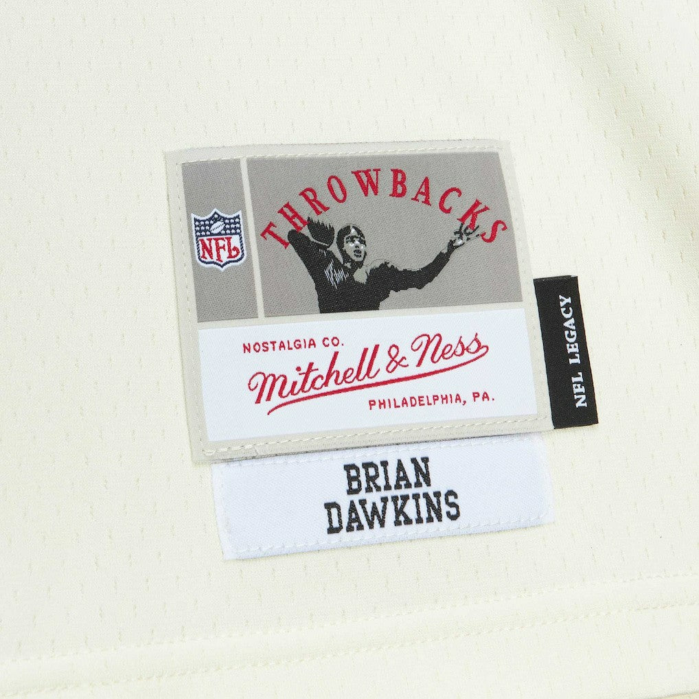 Philadelphia Eagles Mitchell & Ness Brian Dawkins  Chainstitch Legacy Jersey