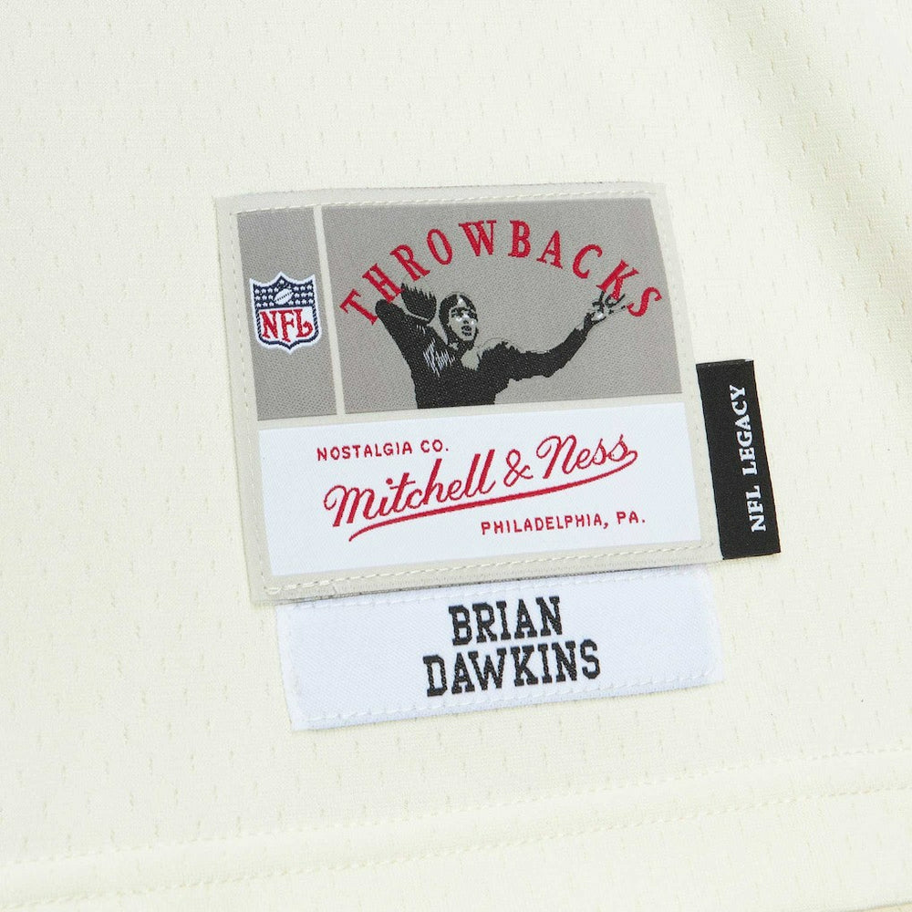Philadelphia Eagles Mitchell & Ness Brian Dawkins  Chainstitch Legacy Jersey
