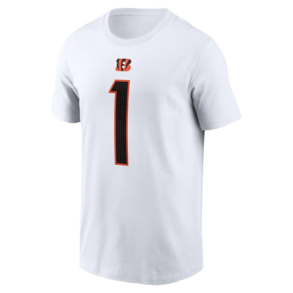 Cincinnati Bengals Nike Ja'Marr Chase  Player Name & Number T-Shirt