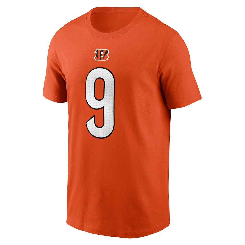 Cincinnati Bengals Nike Joe Burrow  Player Name & Number T-Shirt