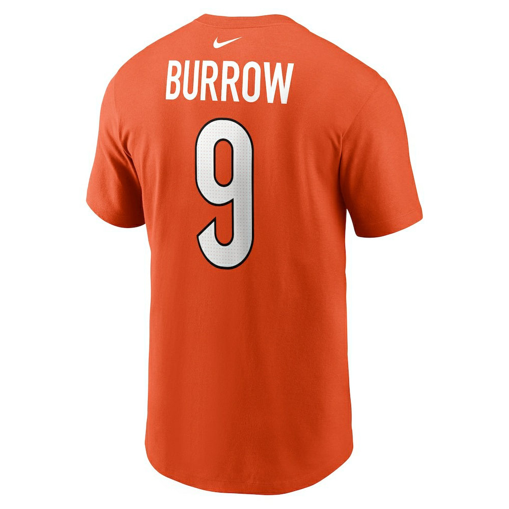 Cincinnati Bengals Nike Joe Burrow  Player Name & Number T-Shirt