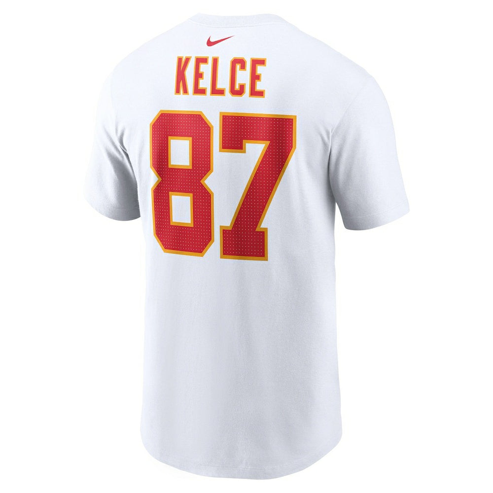 Kansas City Chiefs Nike Travis Kelce  Player Name & Number T-Shirt