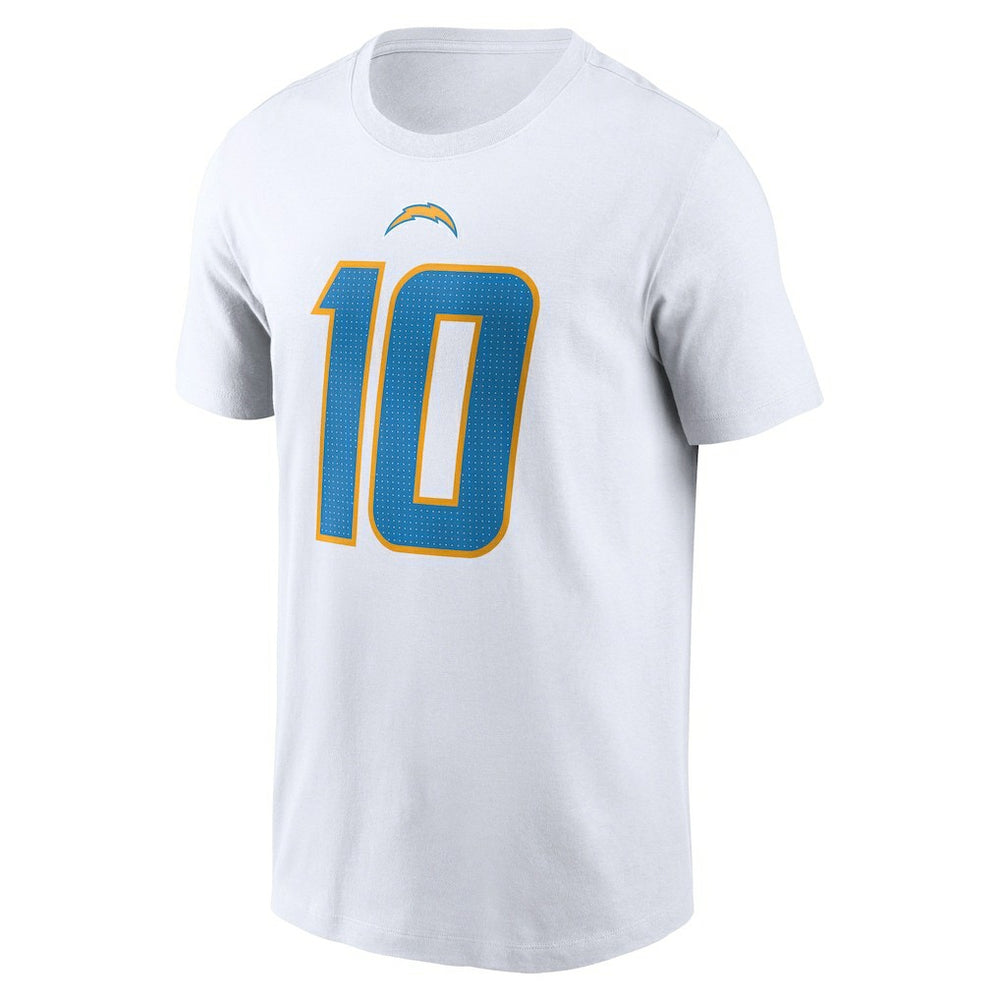 Los Angeles Chargers Nike Justin Herbert  Player Name & Number T-Shirt