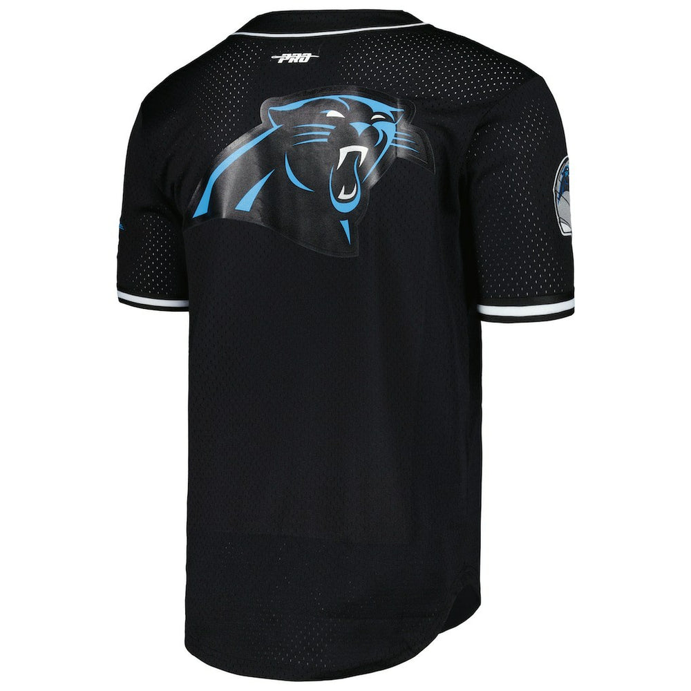 Carolina Panthers  Bryce Young  Pro Standard Mesh Baseball Button-Up T-Shirt