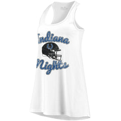 Indianapolis Colts  Majestic Threads Women's Indiana Nights Alternate Racerback Tank Top