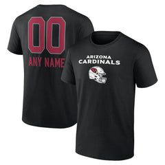 Arizona Cardinals  Personalized Name & Number Team Wordmark T-Shirt