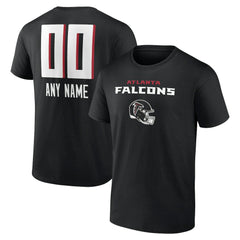 Atlanta Falcons  Personalized Name & Number Team Wordmark T-Shirt
